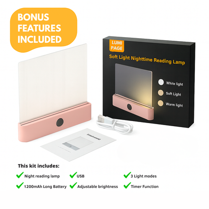 Night Reading Lamp with Soft Light